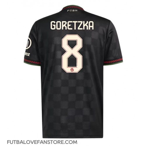 Bayern Munich Leon Goretzka #8 Tretí futbalový dres 2025-26 Krátky Rukáv Bayern Munich Leon Goretzka #8 Tretí futbalový dres 2025-26 Krátky Rukáv